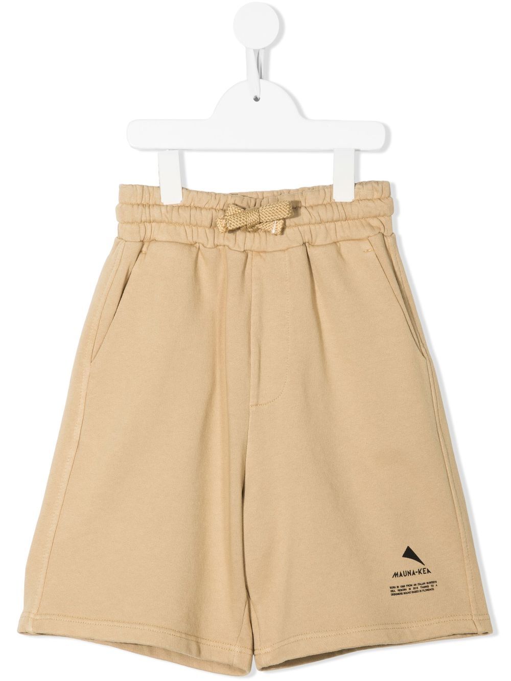 Mauna Kea logo-print bermuda shorts - Neutrals von Mauna Kea