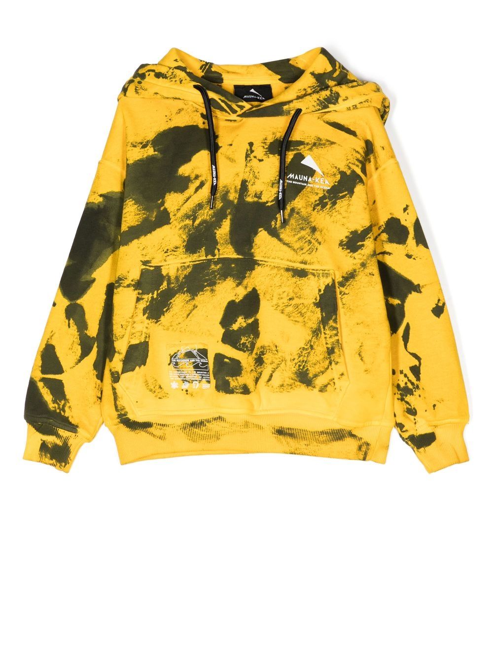 Mauna Kea tie-dye cotton hoodie - Multicolour von Mauna Kea