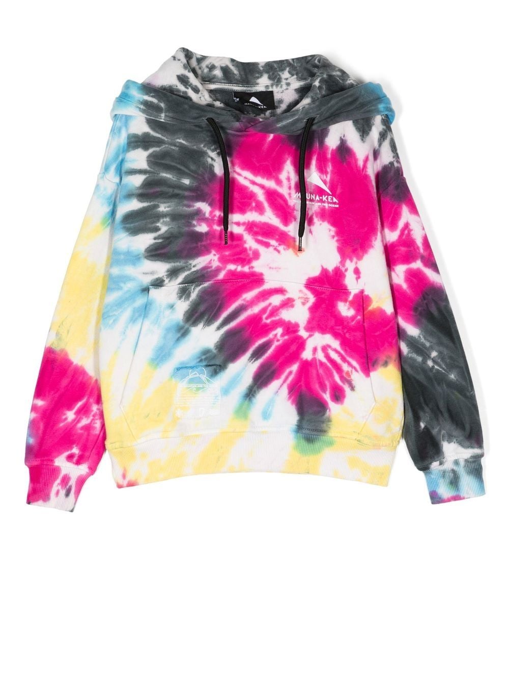 Mauna Kea tie-dye cotton hoodie - Pink von Mauna Kea