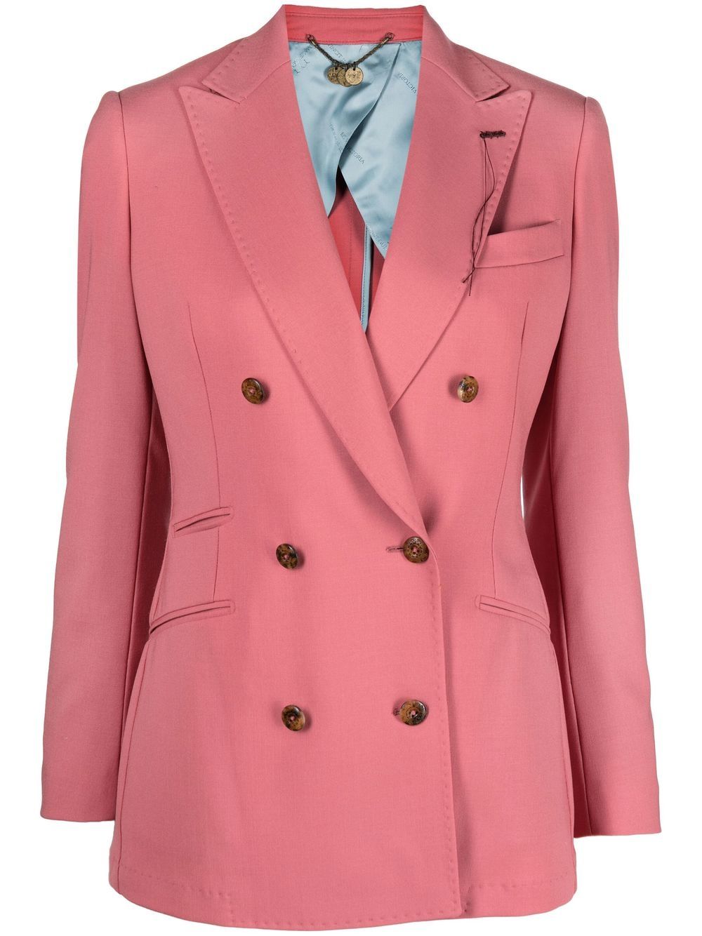 Maurizio Miri Grace double-breasted blazer - Pink von Maurizio Miri