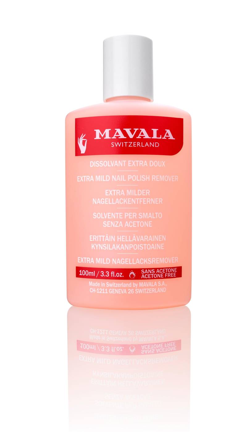 Extra Milder Nagellackentferner Damen Rosa 100 ml von MAVALA