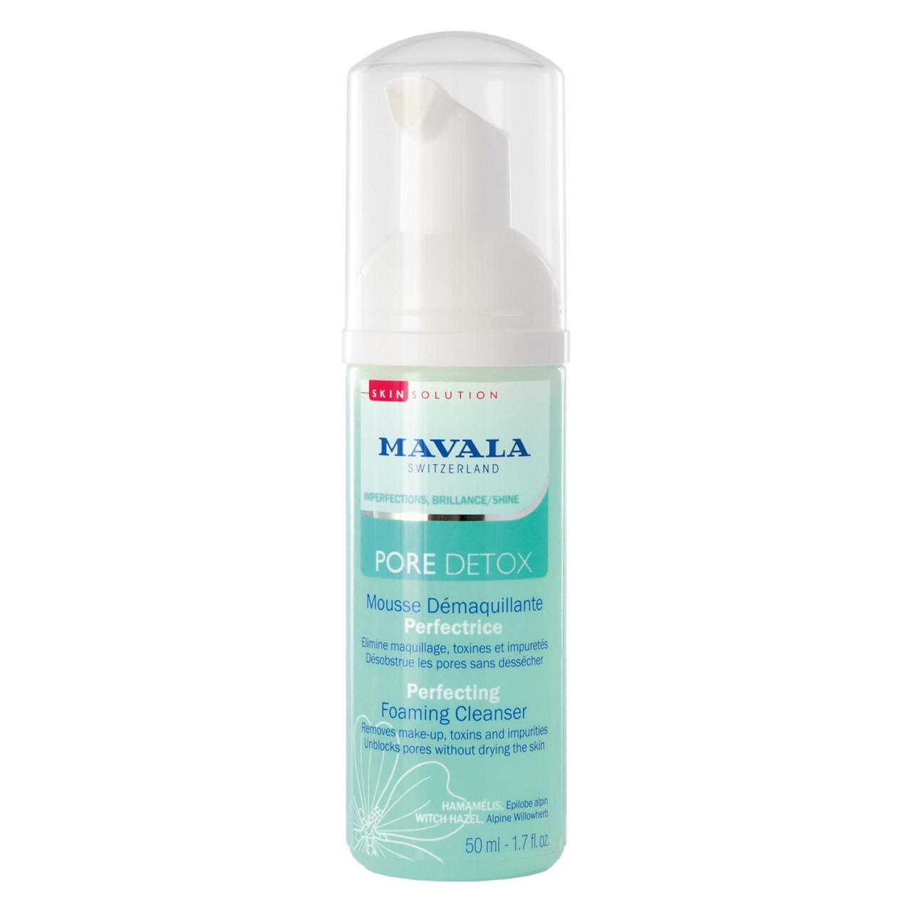 Swiss Skin Solution - Pore Detox Mousse Démaquillante Perfectrice von Mavala