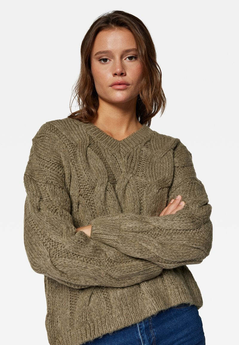 Mavi Strickpullover »Pullover V Neck Sweater« von Mavi