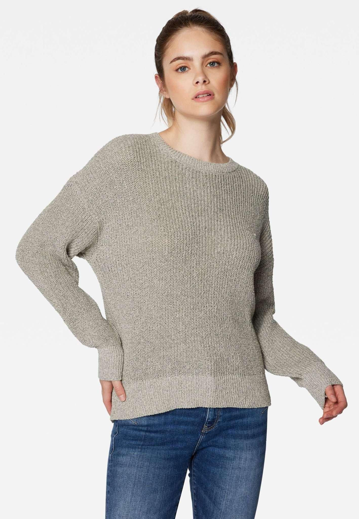 Pullover Crew Neck Sweater Damen Taubengrau XS von Mavi