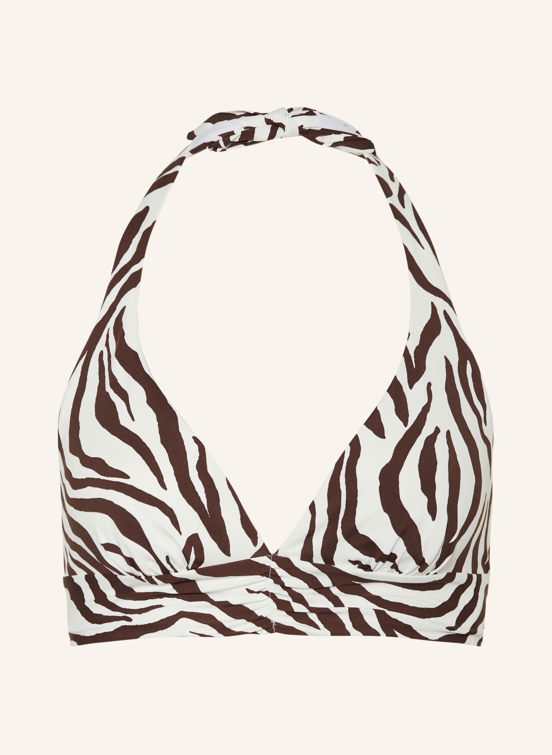 Max Mara Beachwear Neckholder-Bikini-Top Alberta braun von Max Mara BEACHWEAR