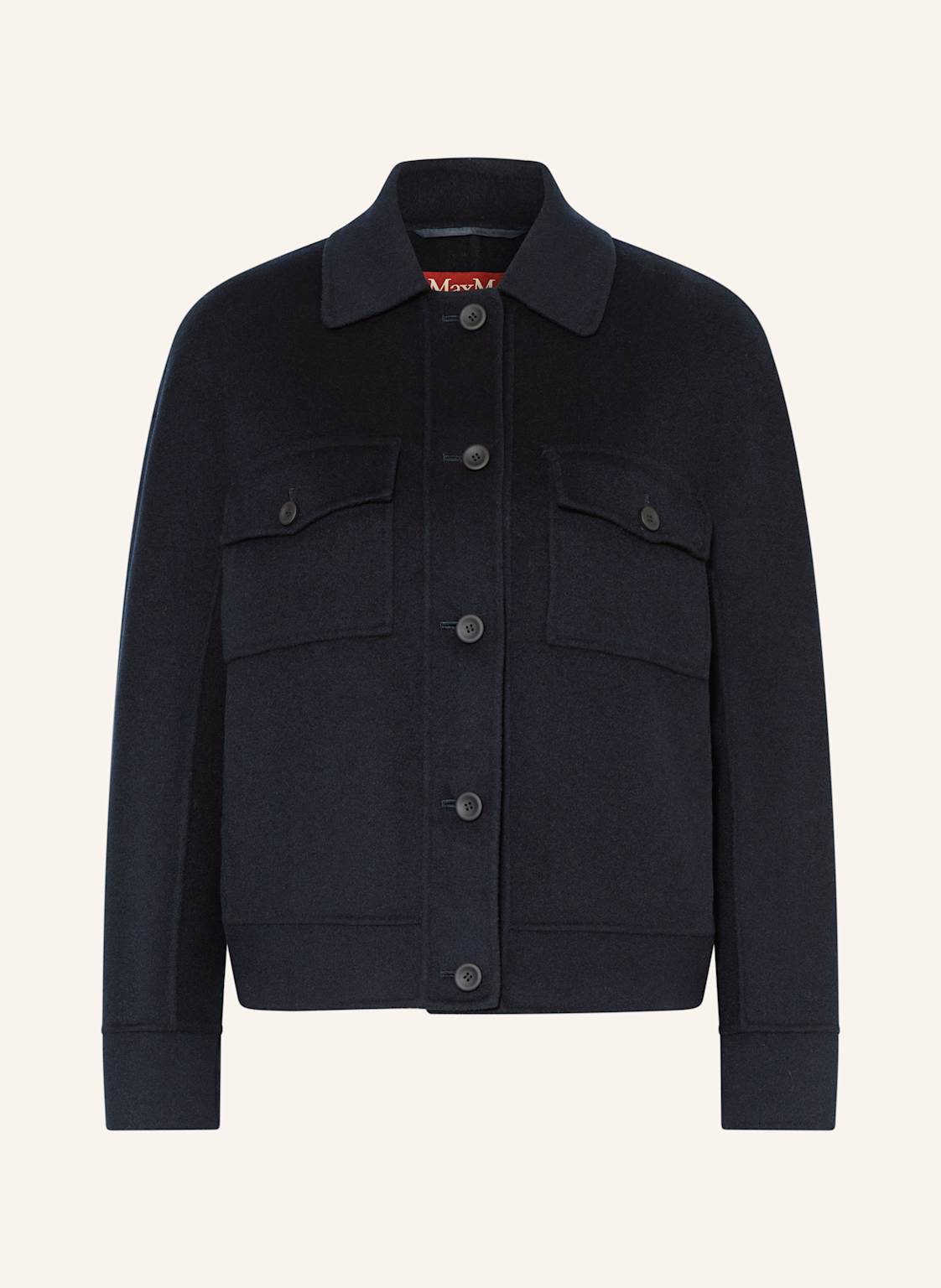 Max Mara Studio Kastenjacke Fiero blau von Max Mara STUDIO
