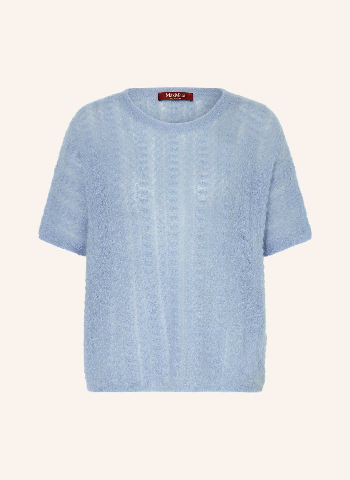 Max Mara Studio Strickshirt Terzo Mit Mohair blau von Max Mara STUDIO