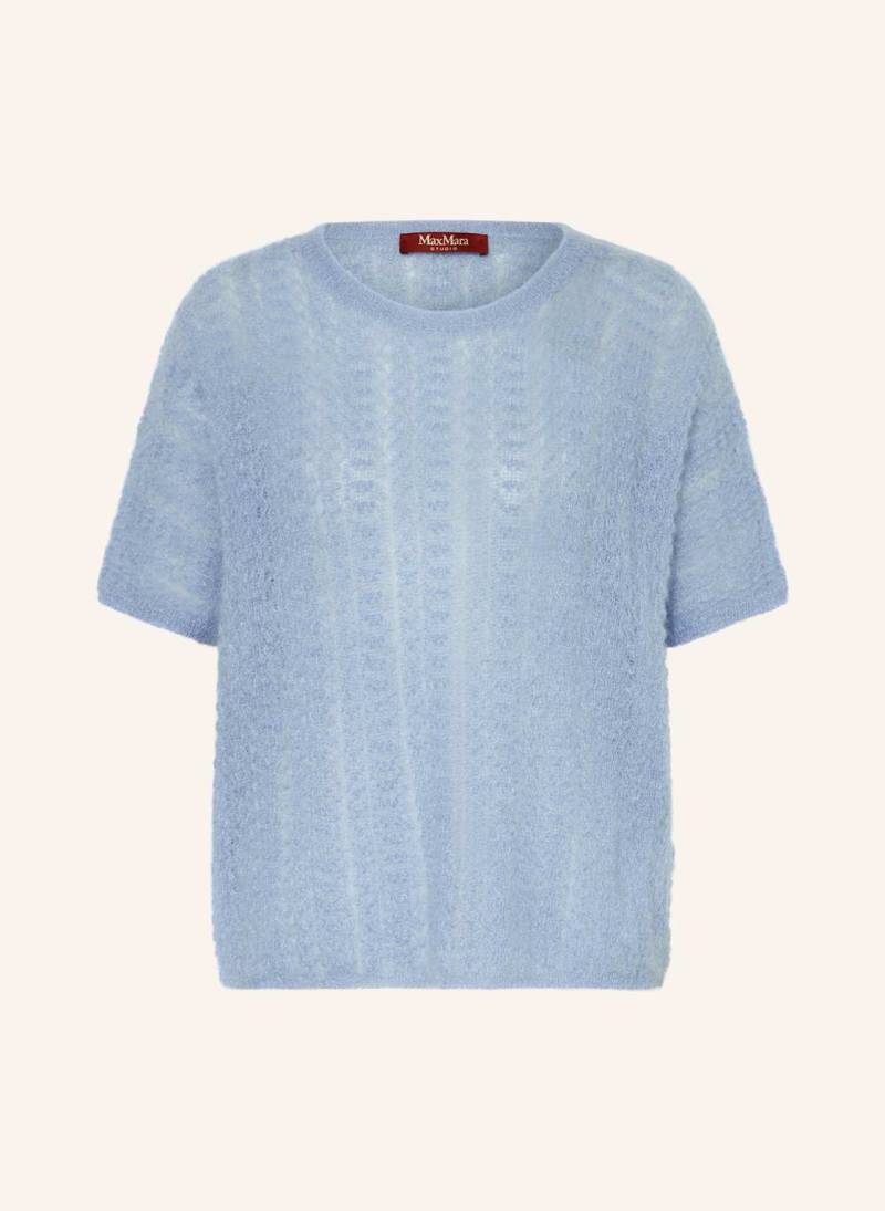 Max Mara Studio Strickshirt Terzo Mit Mohair blau von Max Mara STUDIO