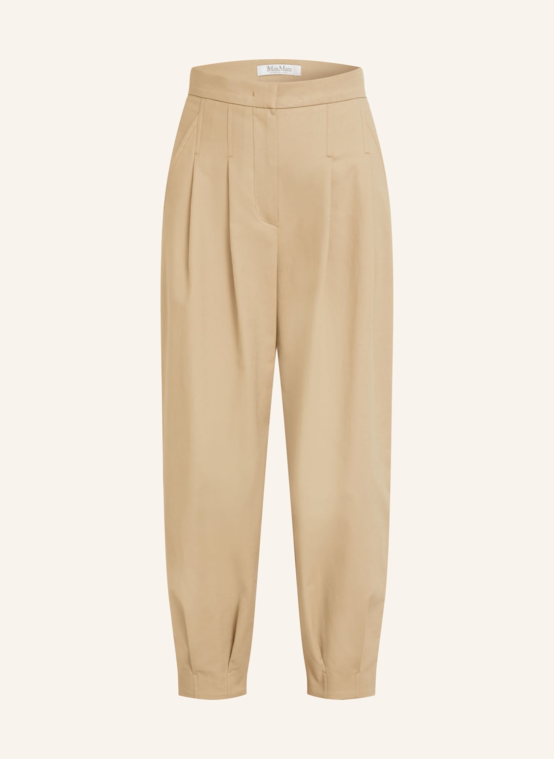 Max Mara 7/8-Hose Kabuki beige Max Mara 7/8-Hose Kabuki beige von Max Mara