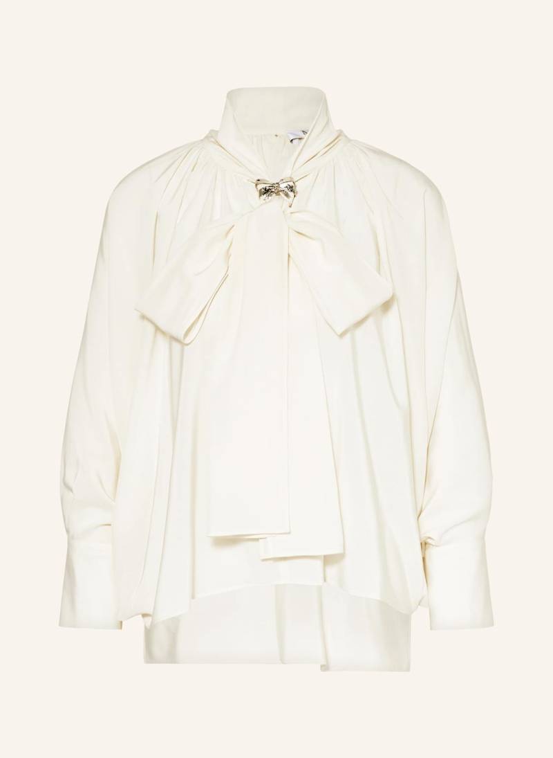 Max Mara Blusenshirt Leonida Aus Seide Mit Schluppe weiss von Max Mara