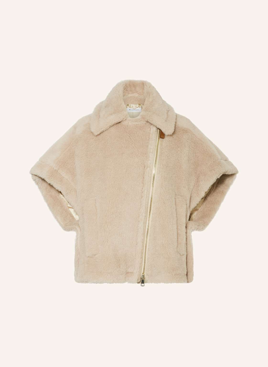 Max Mara Cape newmanto1 Mit Alpaka beige von Max Mara