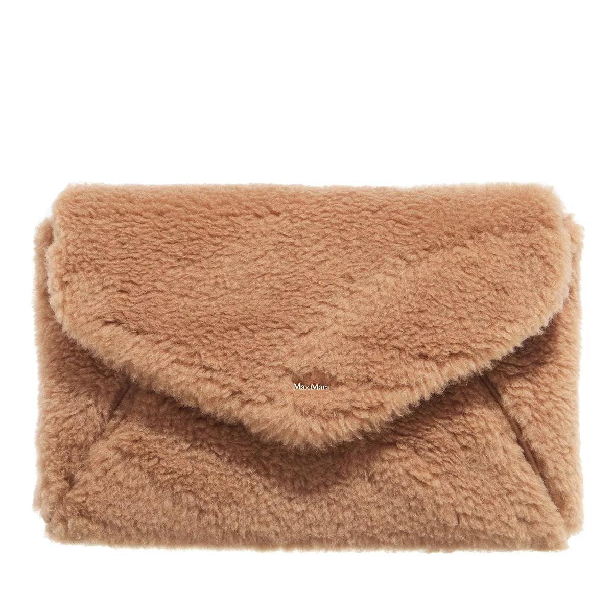 Max Mara Handtasche - Teddyenvelope - Gr. unisize - in Braun - für Damen von Max Mara