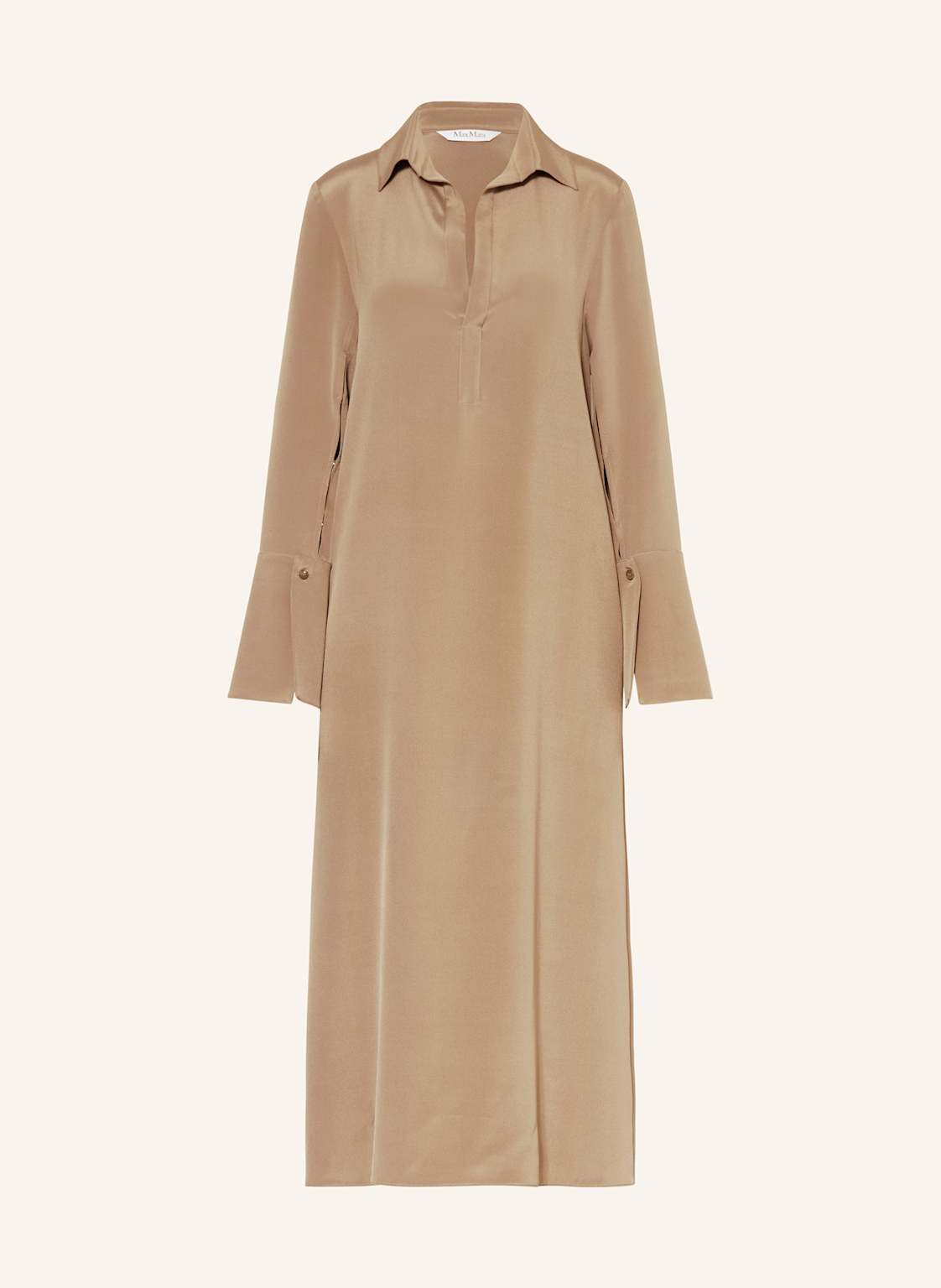 Max Mara Hemdblusenkleid Ossola Aus Seide braun Max Mara Hemdblusenkleid Ossola Aus Seide braun von Max Mara