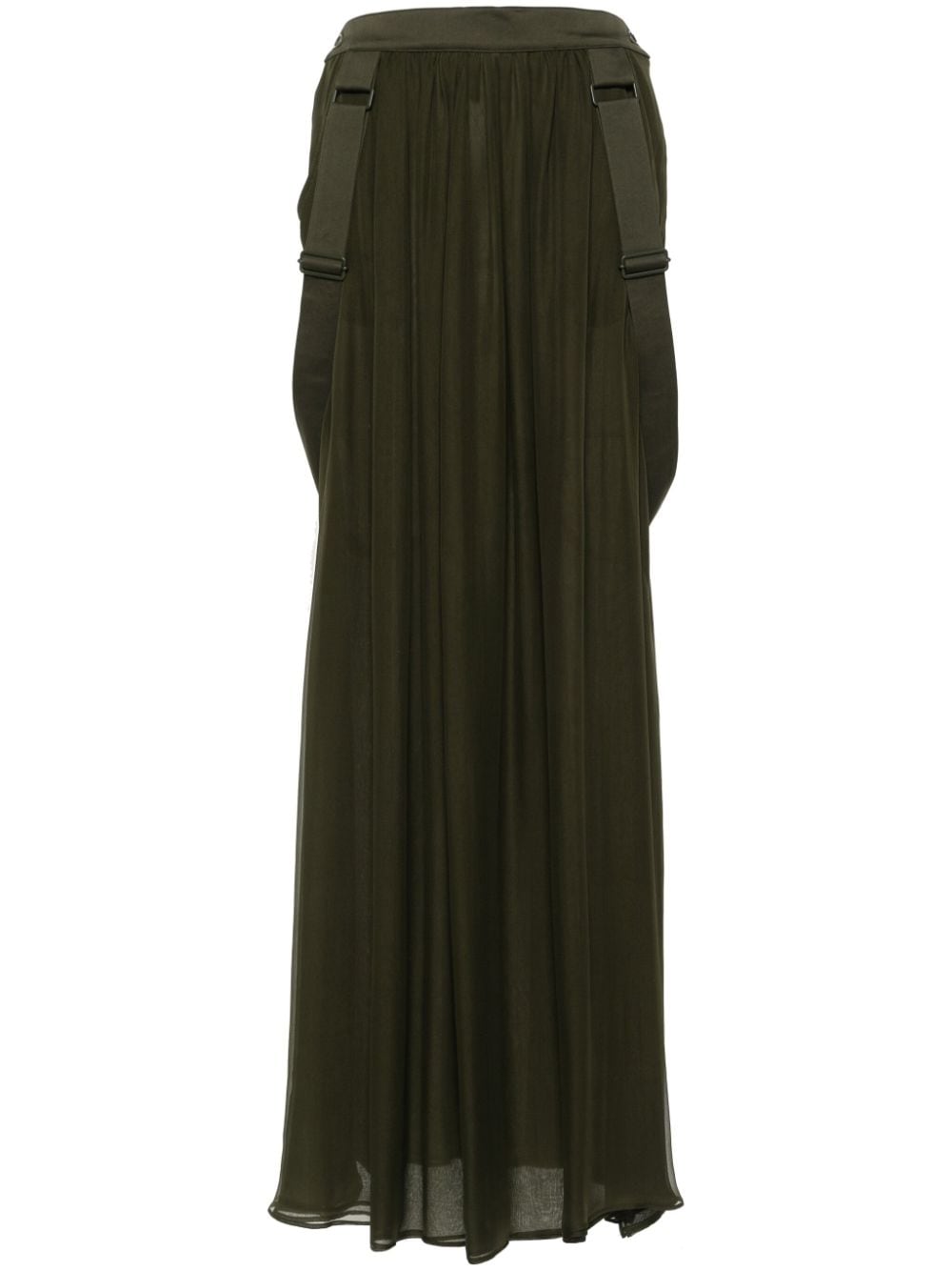 Max Mara Jedy silk maxi skirt - Green von Max Mara