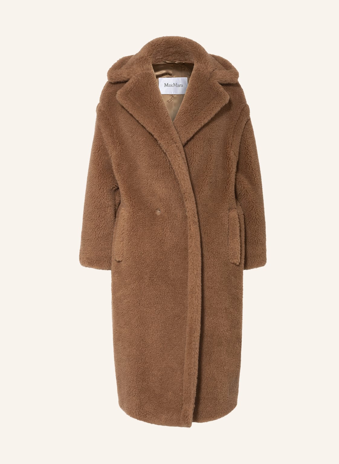 Max Mara Kamelhaarmantel Teddy braun von Max Mara