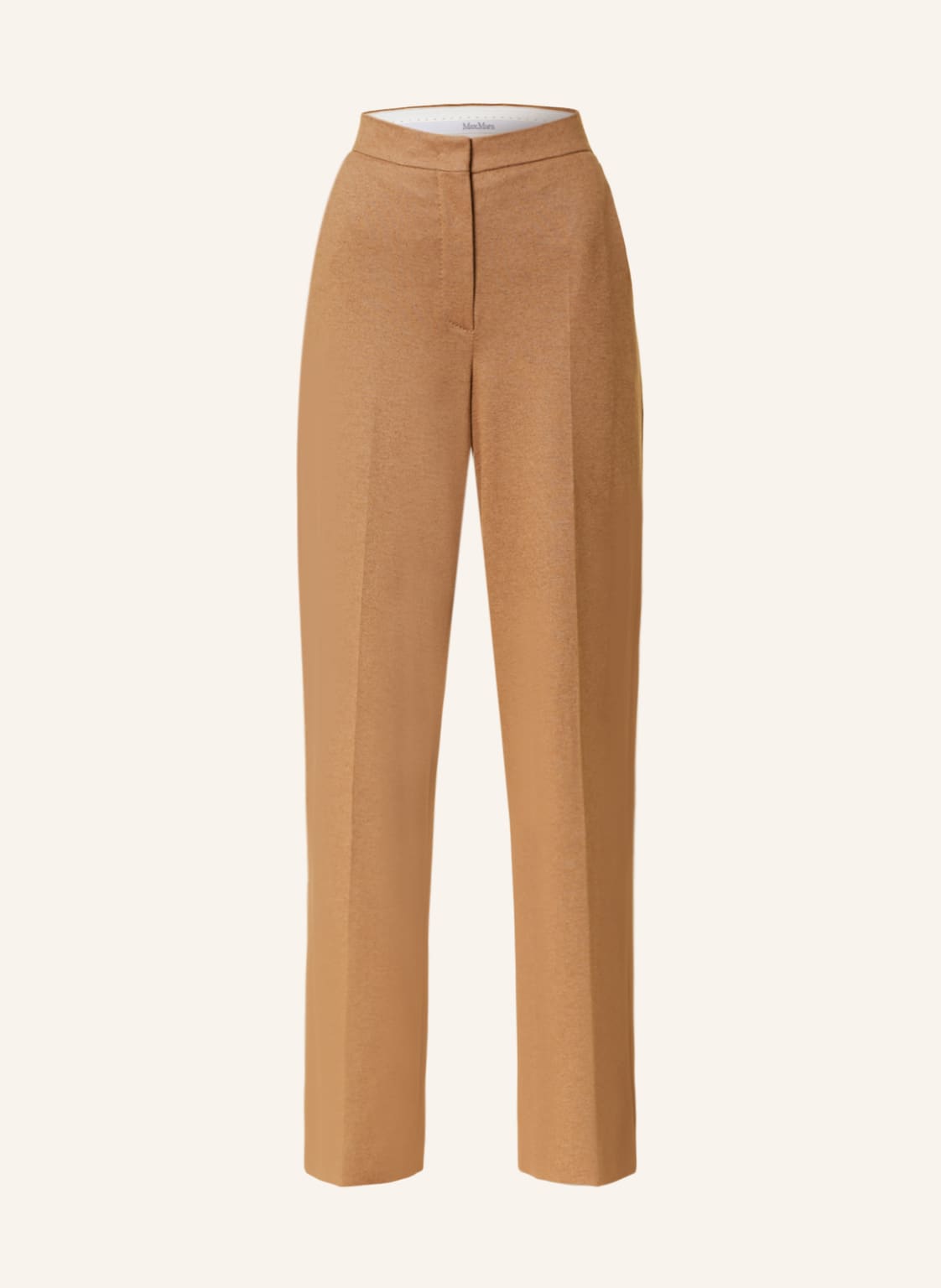 Max Mara Marlenehose Unghia Aus Kamelhaar braun von Max Mara