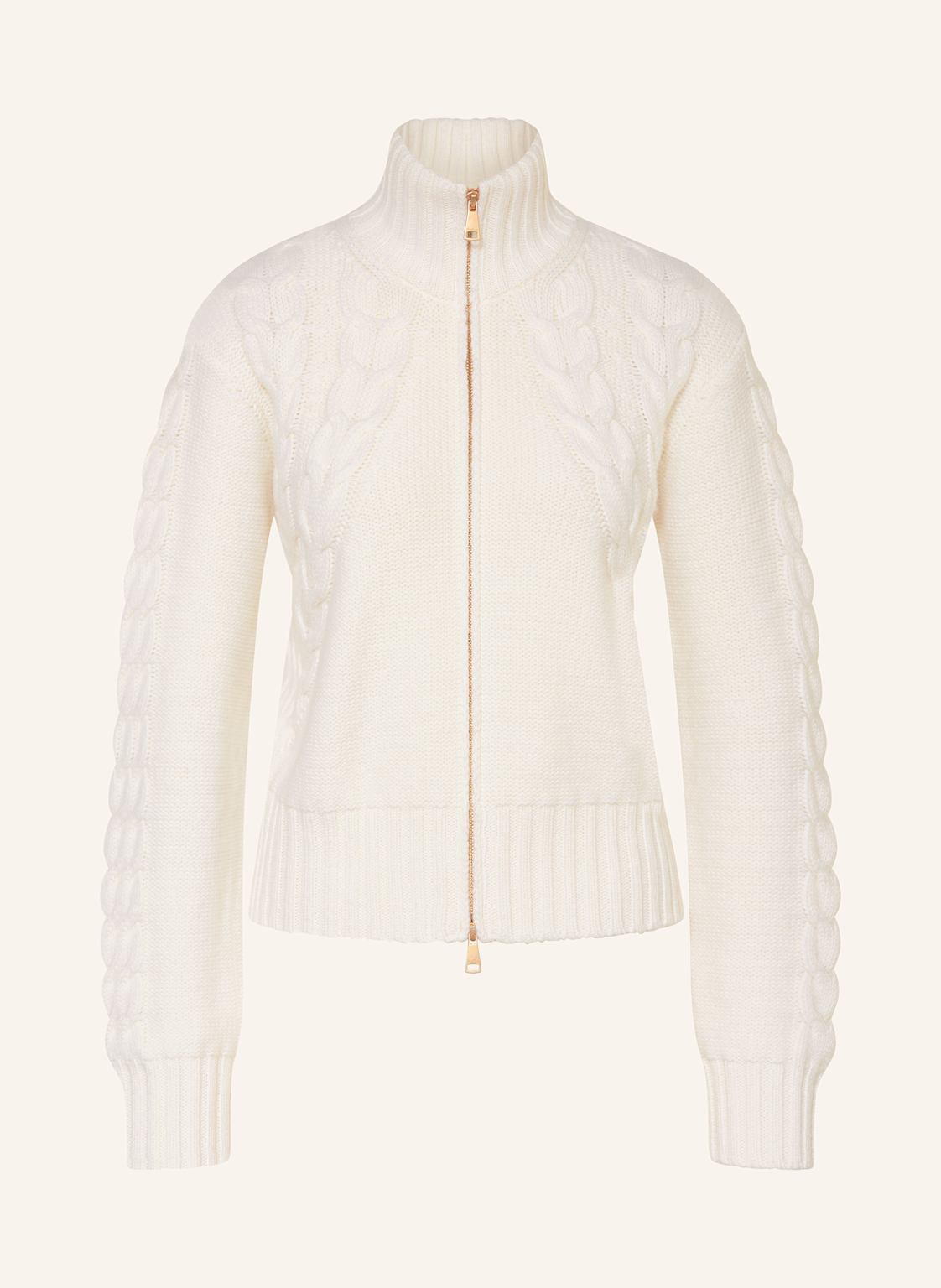 Max Mara Strickjacke Mabel Mit Cashmere weiss Max Mara Strickjacke Mabel Mit Cashmere weiss von Max Mara