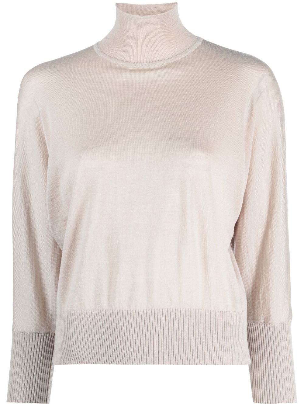 Max Mara Talea wool high-neck jumper - Neutrals von Max Mara