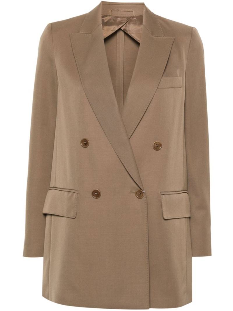 Max Mara double-breasted blazer - Brown von Max Mara