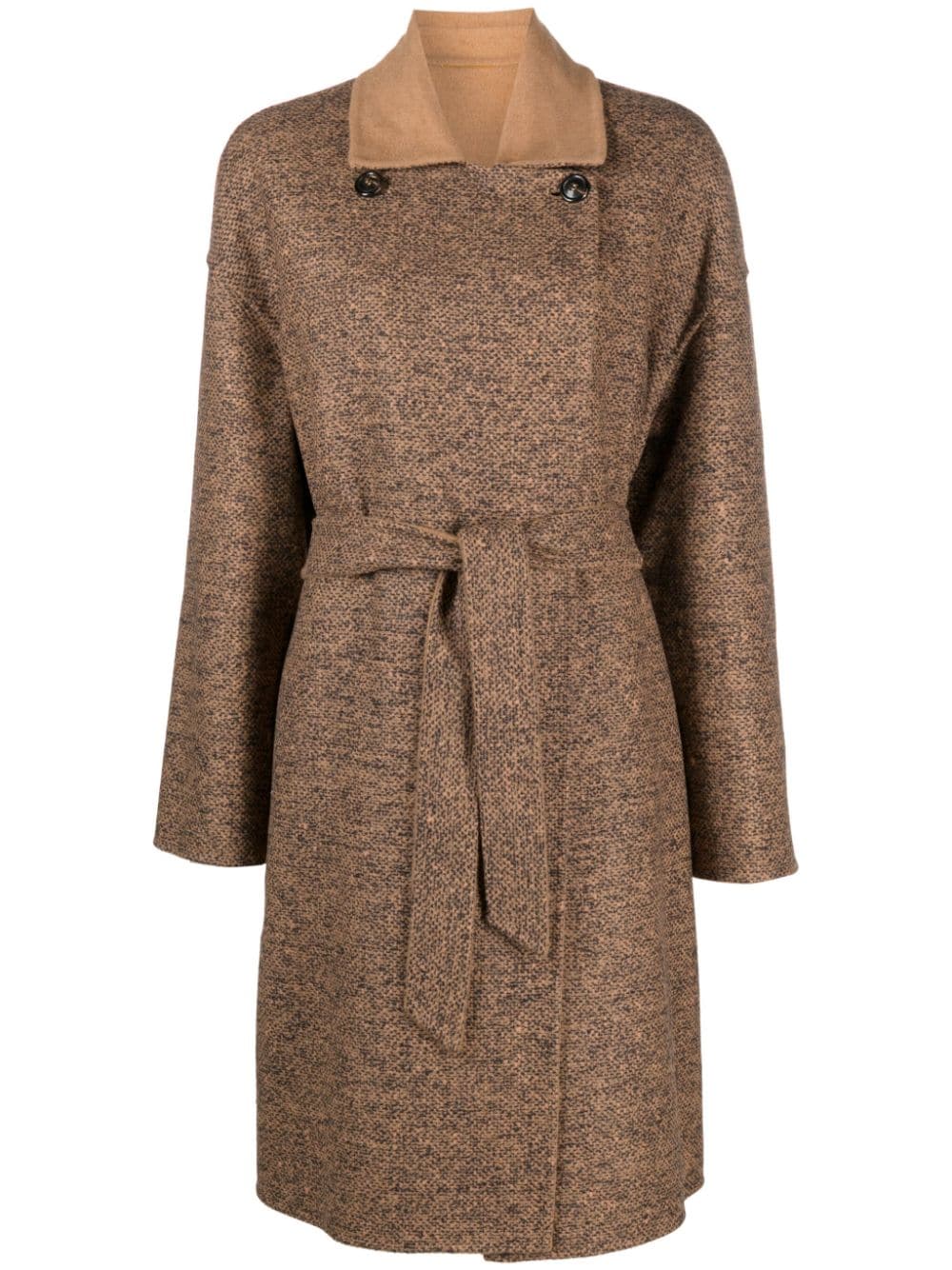 Max Mara reversible camel hair-blend coat - Brown von Max Mara