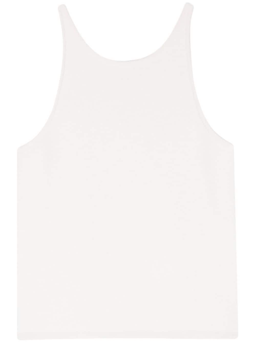 Max Mara scoop-neck knitted tank top - Neutrals von Max Mara