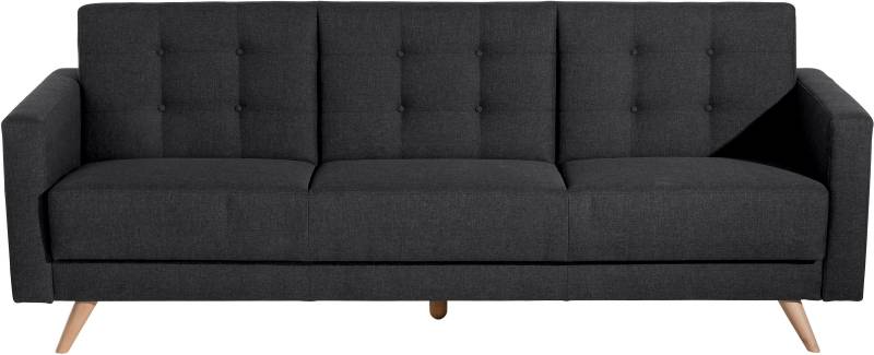 Max Winzer® 3-Sitzer »Julius Kippcouch mit komfortablem Federkern, klassisch und modern«, Schlafsofa, inklusive Bettfunktion & Bettkasten, Breite 224 cm von Max Winzer®