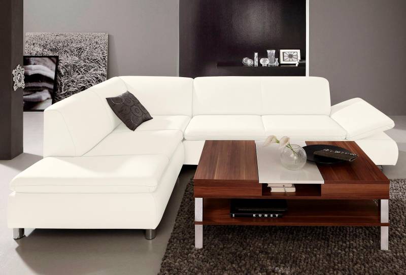 Max Winzer® Ecksofa »Toulouse modern und bequem, aktuelles Design, hoher Sitzkomfort«, mit klappbaren Armlehnen, Breite 271 cm von Max Winzer®