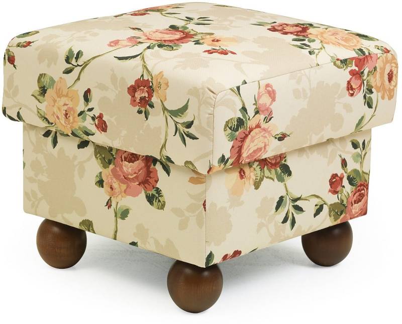 Max Winzer® Hocker »Malmö«, mit Holz-Kugelfüssen von Max Winzer®