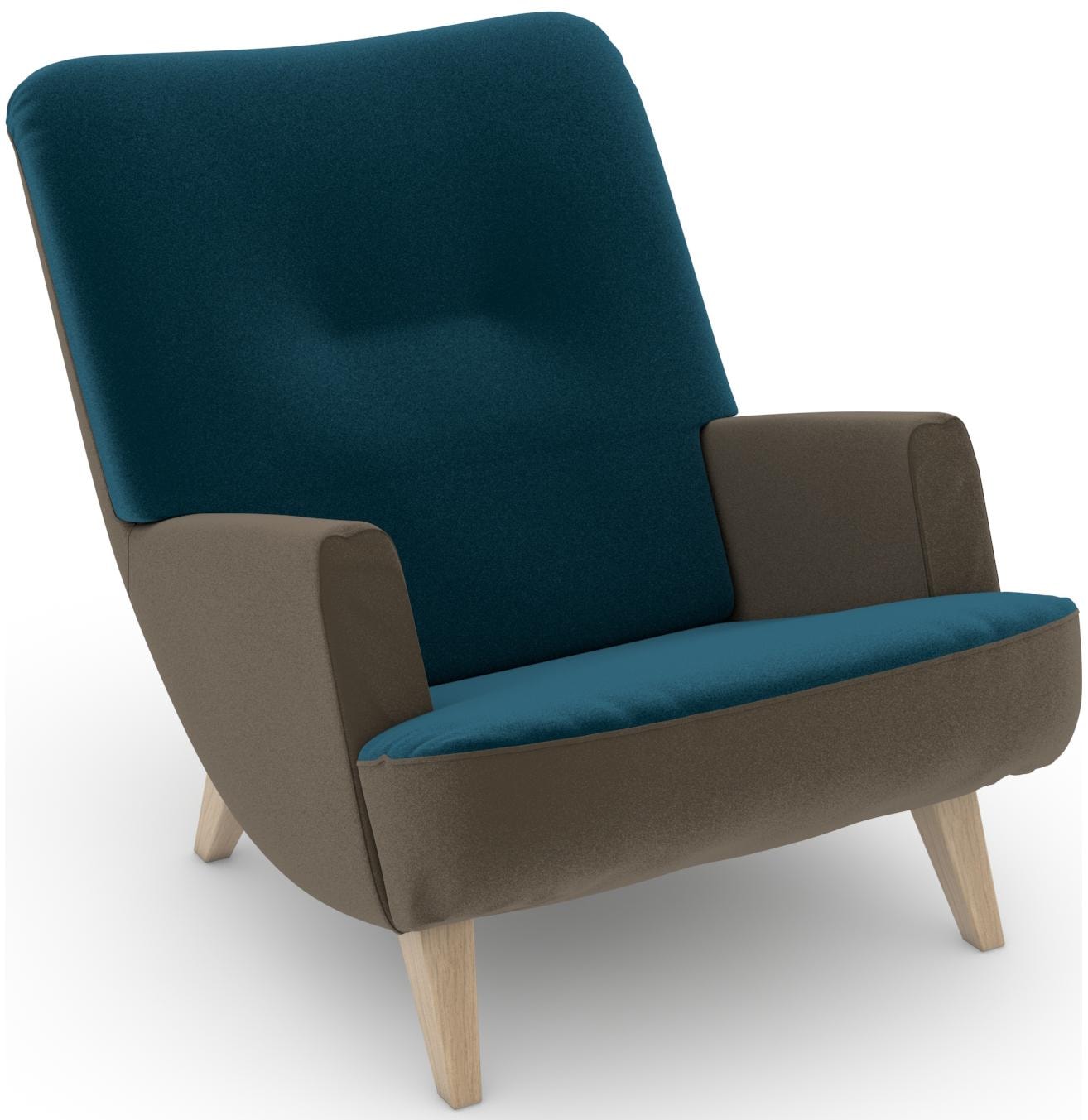 Max Winzer® Loungesessel »build-a-chair Borano« von Max Winzer®