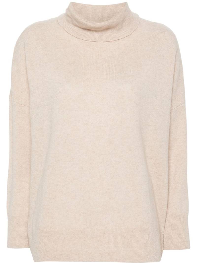 Max & Moi Praire roll-neck jumper - Neutrals von Max & Moi