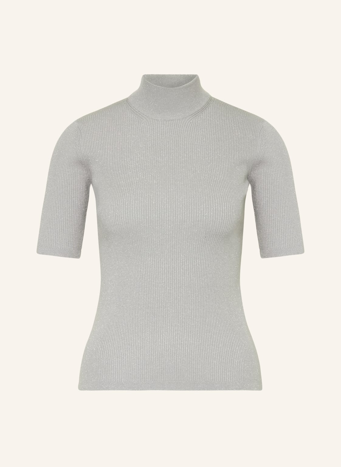 Maxmara Leisure Strickshirt Peter Mit Glitzergarn silber von MaxMara LEISURE