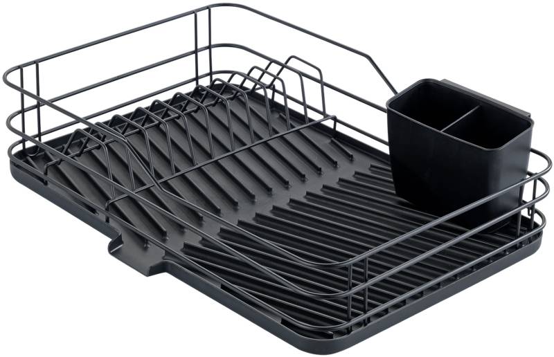 Maximex Geschirrständer, Geschirrabtropfer mit Abtropfschale, Besteckkorb und Tellergestell von Maximex