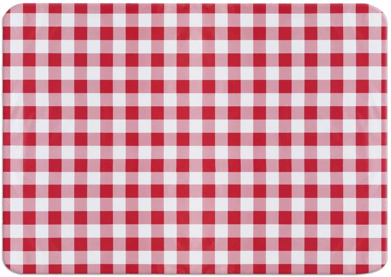 Maximex Tischdecke »Modell Karo rot«, abwaschbar, witterungsbeständig, ideal für Garten- und Campingtisch von Maximex
