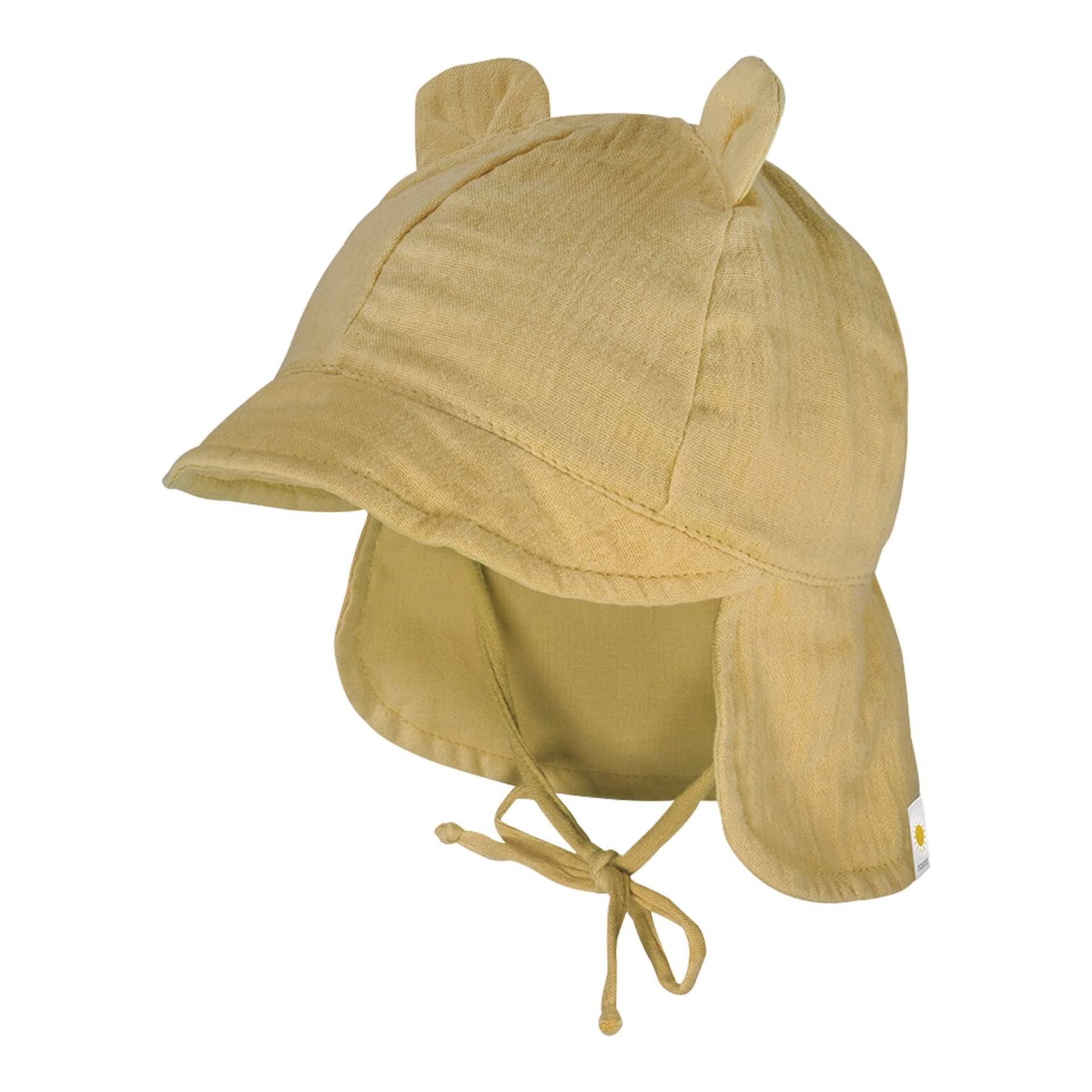 Musselin-Schirmmütze mit Nackenschutz von Maximo