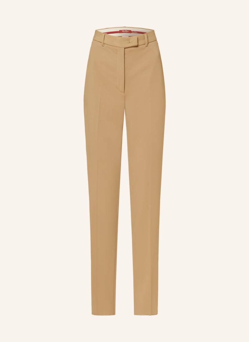 Maxmara Studio Jerseyhose Ananas braun von Maxmara Studio