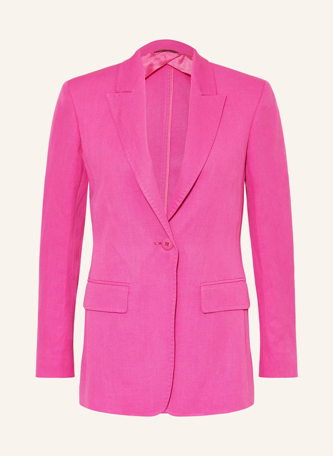 Maxmara Studio Longblazer Gitane Mit Leinen pink von Maxmara Studio