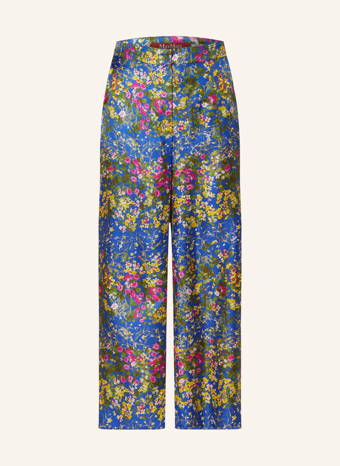 Maxmara Studio Seiden-Culotte Operoso blau von Maxmara Studio