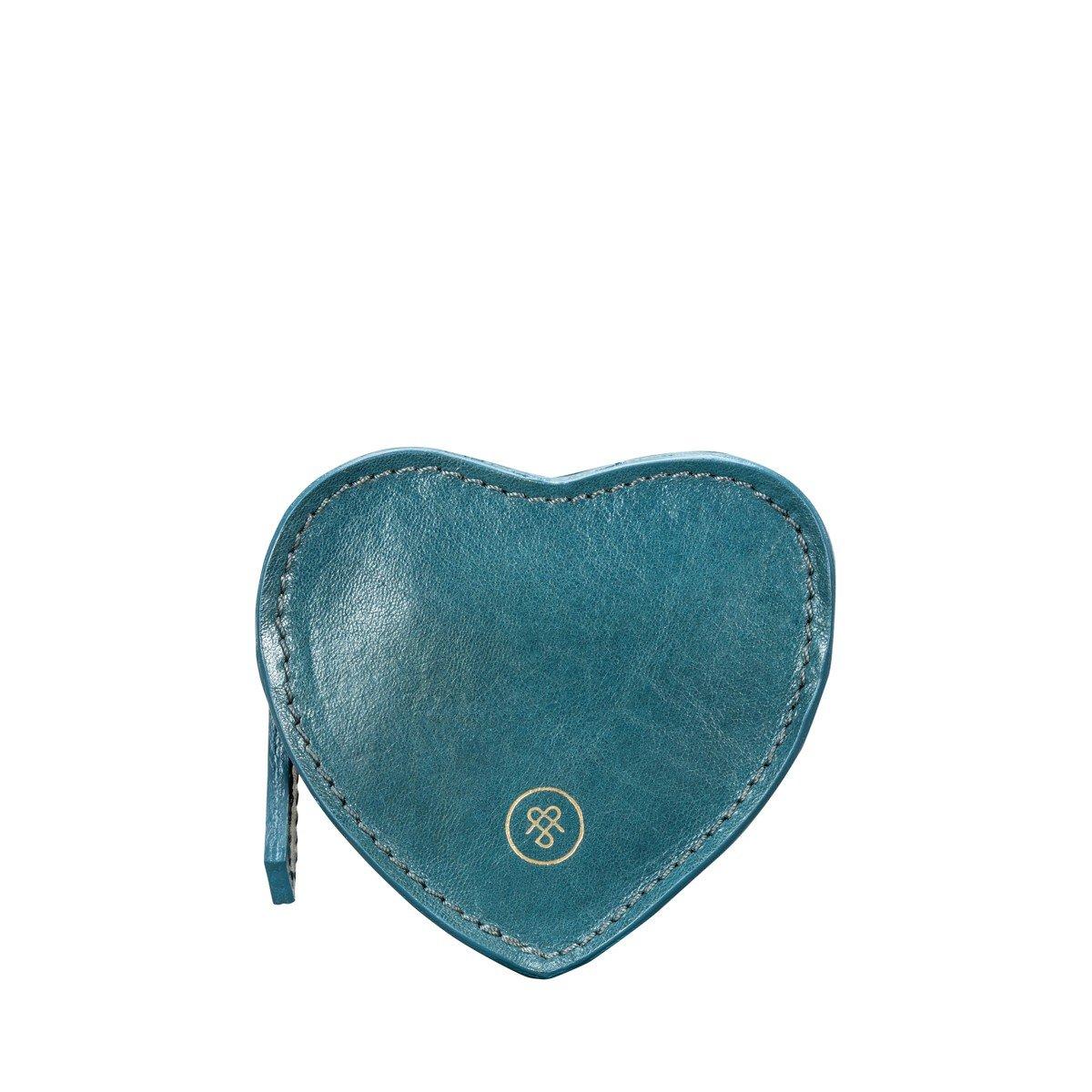 Mirabella - Herzförmige Leder Geldbörse Damen  ONE SIZE von Maxwell Scott