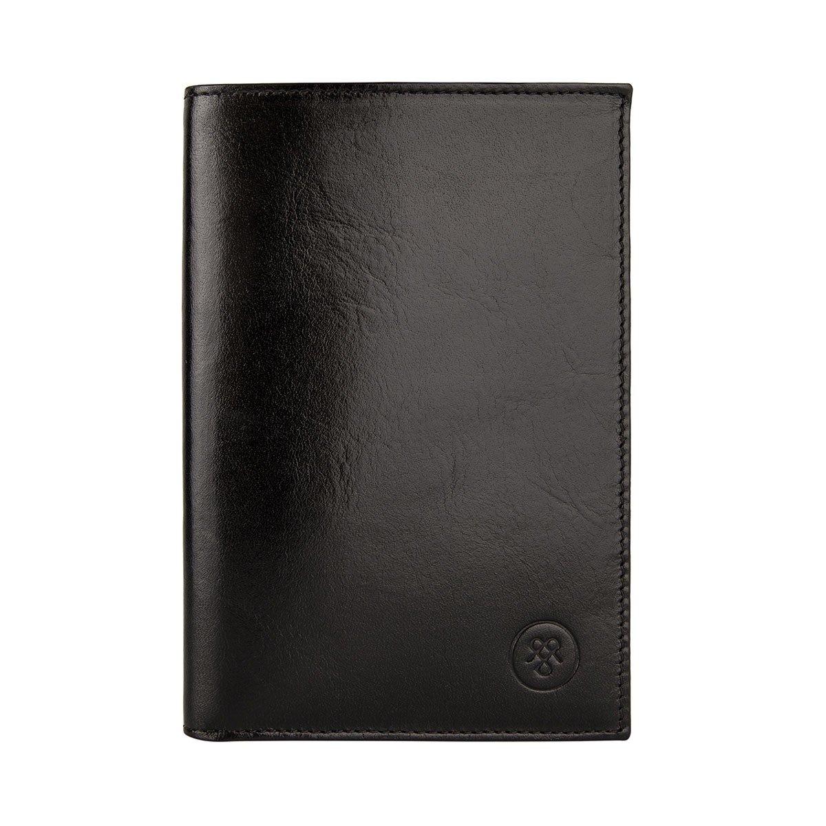 Pianillo Rfid - Luxus Leder Brieftasche Mit Rfid Blocker Herren Schwarz ONE SIZE von Maxwell Scott