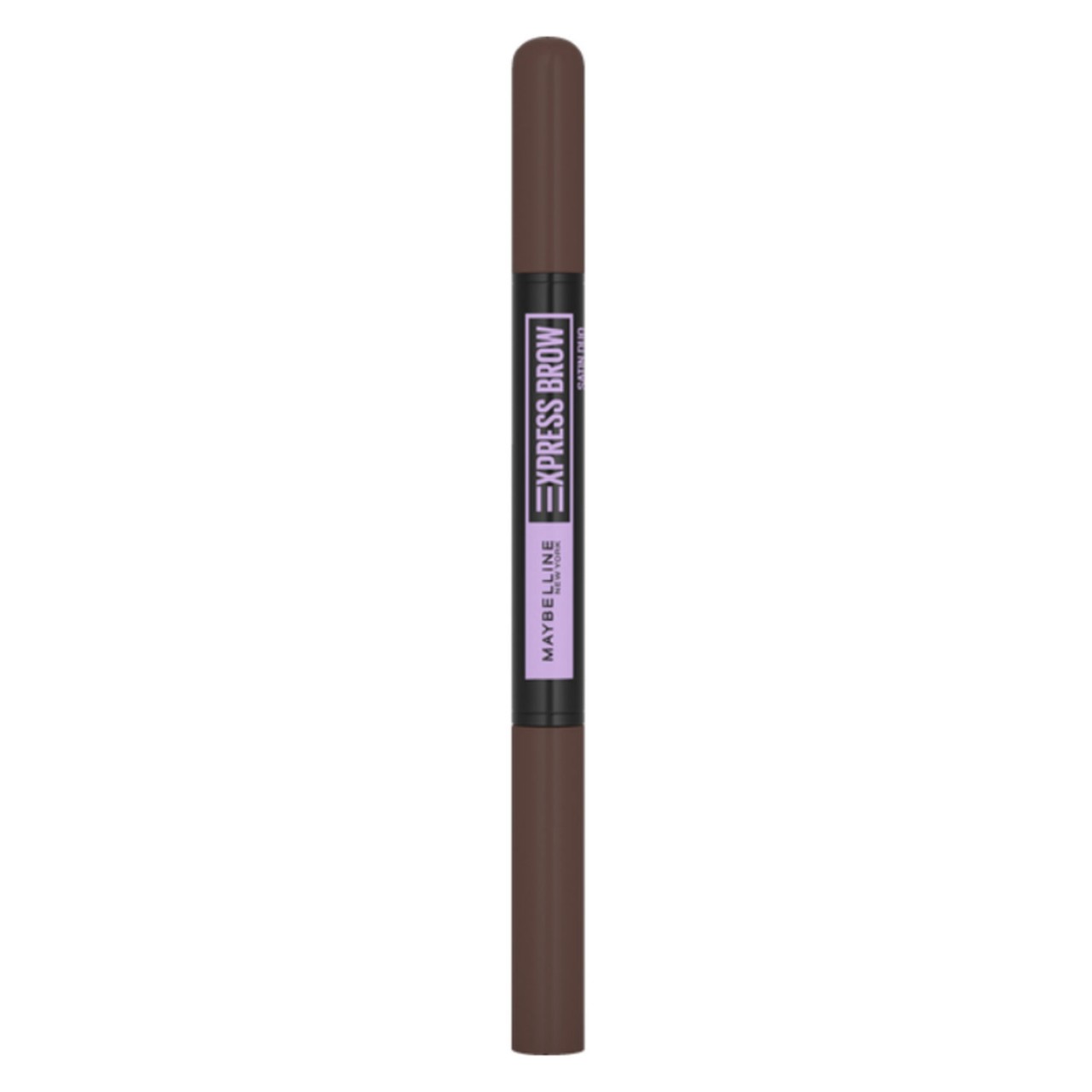 Maybelline NY Brows - Express Brow Satin Duo Augenbrauenstift und -Puder Nr. 04 Dark Brown von Maybelline New York