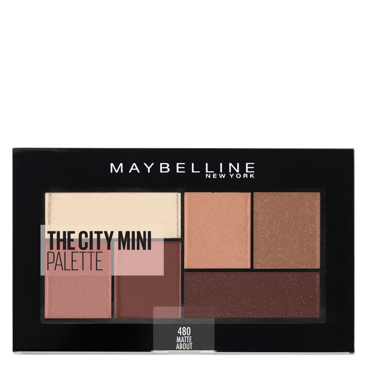 Maybelline NY Eyes - City Mini Lidschatten Palette 480 Matte About Town von Maybelline New York