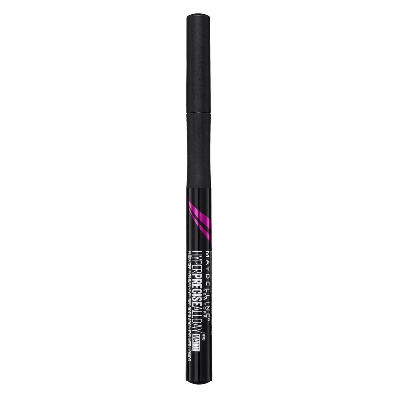 Maybelline NY Eyes - Eyeliner Hyper Precise Liner Allday 701 Matte Black von Maybelline New York