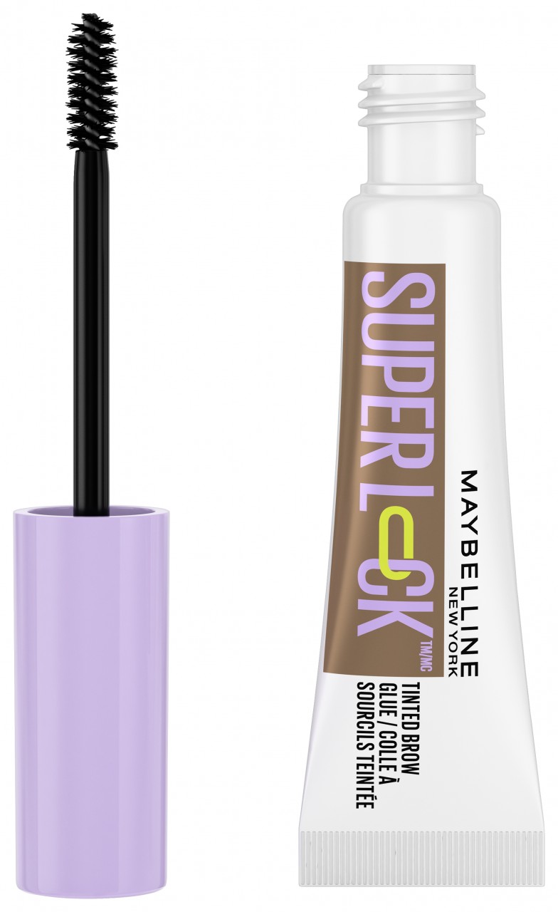 Maybelline NY Eyes - Super Lock Brow Glue Augenbrauengel 257 Medium Brown von Maybelline New York