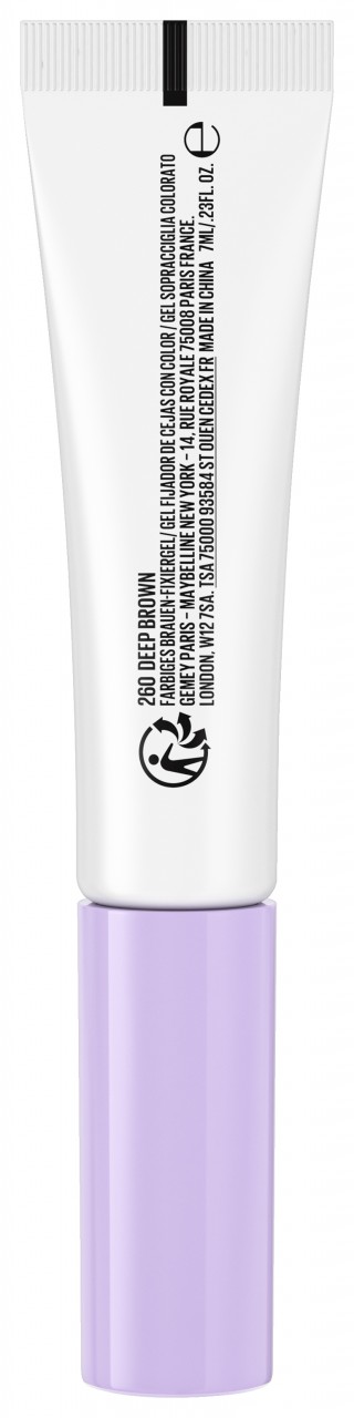 Maybelline NY Eyes - Super Lock Brow Glue Augenbrauengel 260 Deep Brown von Maybelline New York