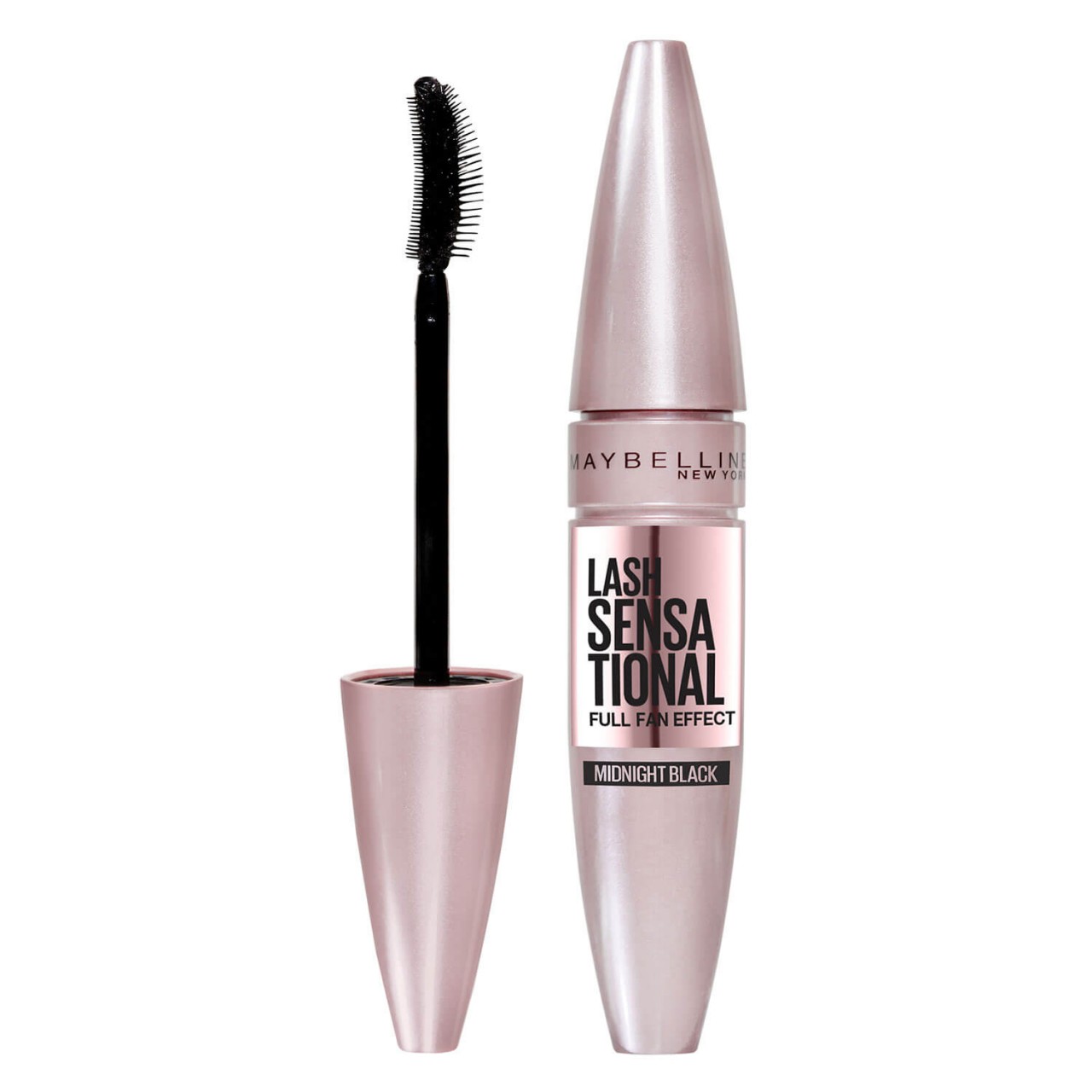 Maybelline NY Mascara - Lash Sensational Voller-Wimpern-Fächer Mascara in Midnight Black von Maybelline New York