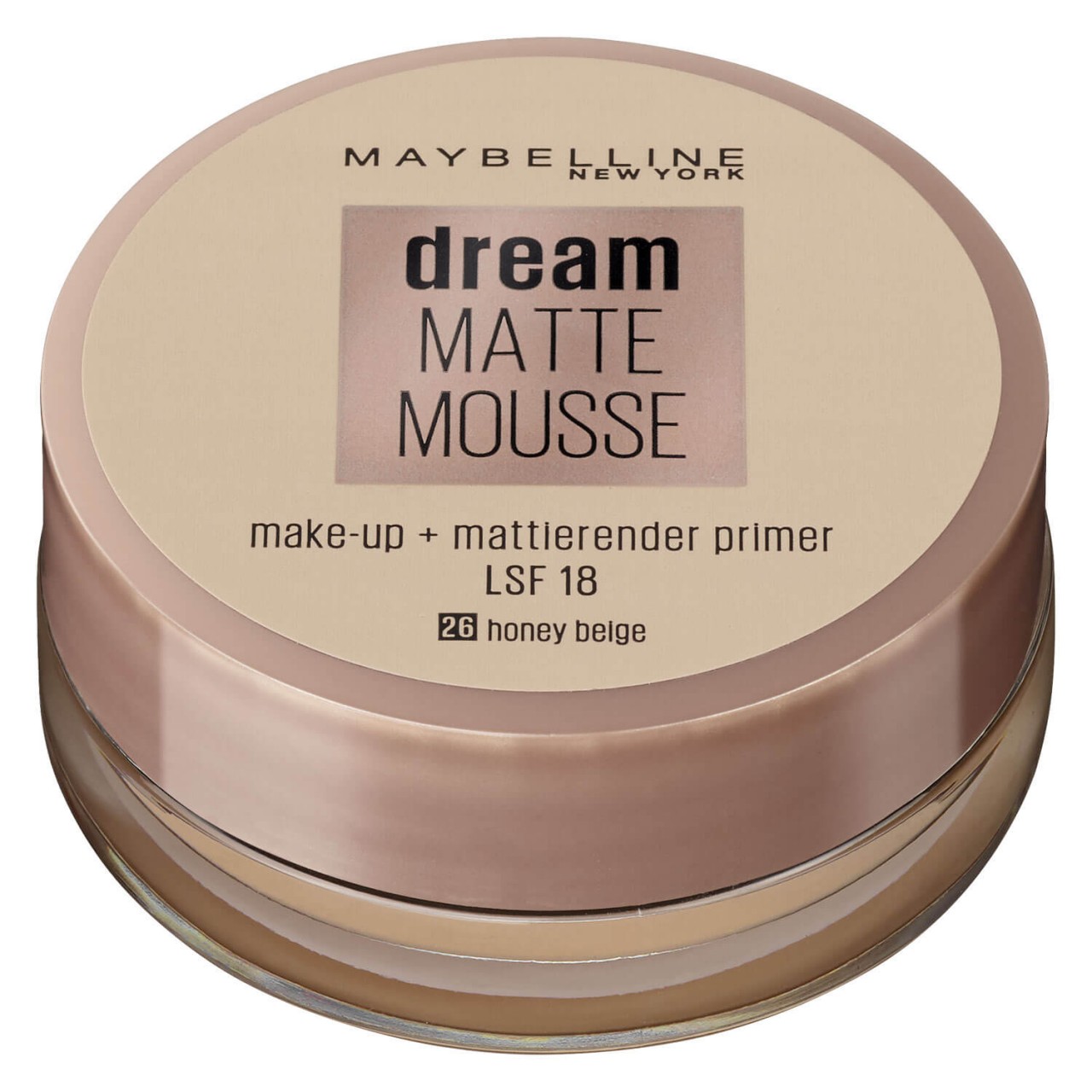Maybelline NY Teint - Dream Matte Mousse Make-up 26 Honey Beige von Maybelline New York