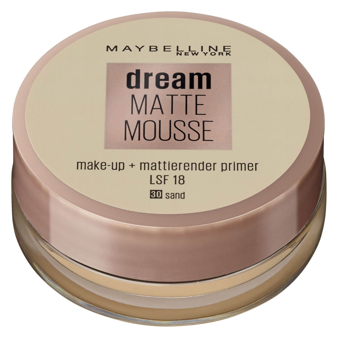 Maybelline NY Teint - Dream Matte Mousse Make-up 30 Sand Maybelline NY Teint - Dream Matte Mousse Make-up 30 Sand von Maybelline New York