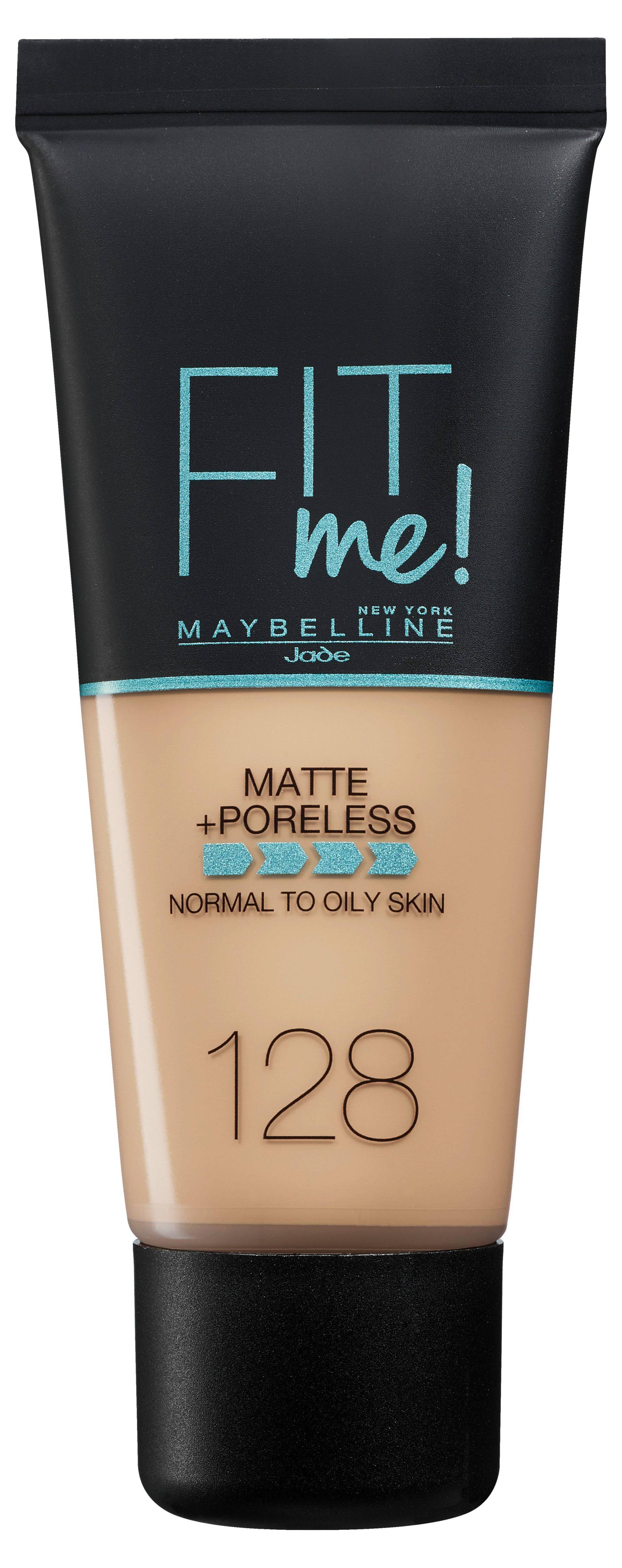 Fit Me! Matte + Poreless Damen warm nude 30ml von MAYBELLINE