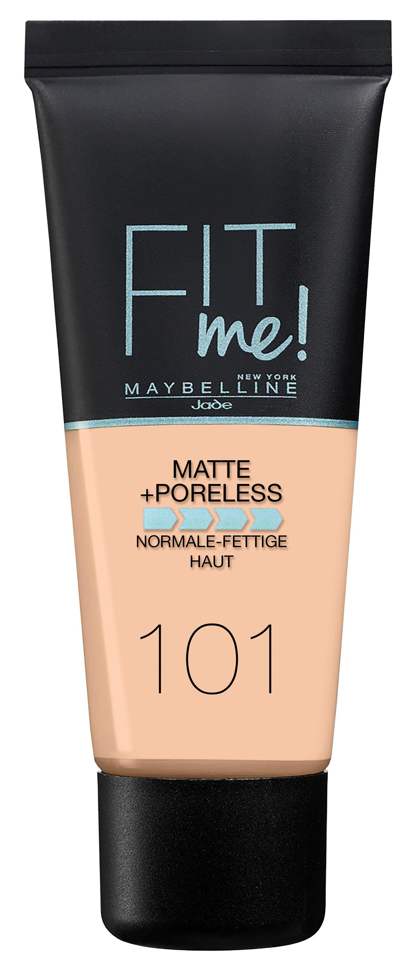 Fit Me Matte & Poreless Make-up Damen  True Ivory 30ml von MAYBELLINE