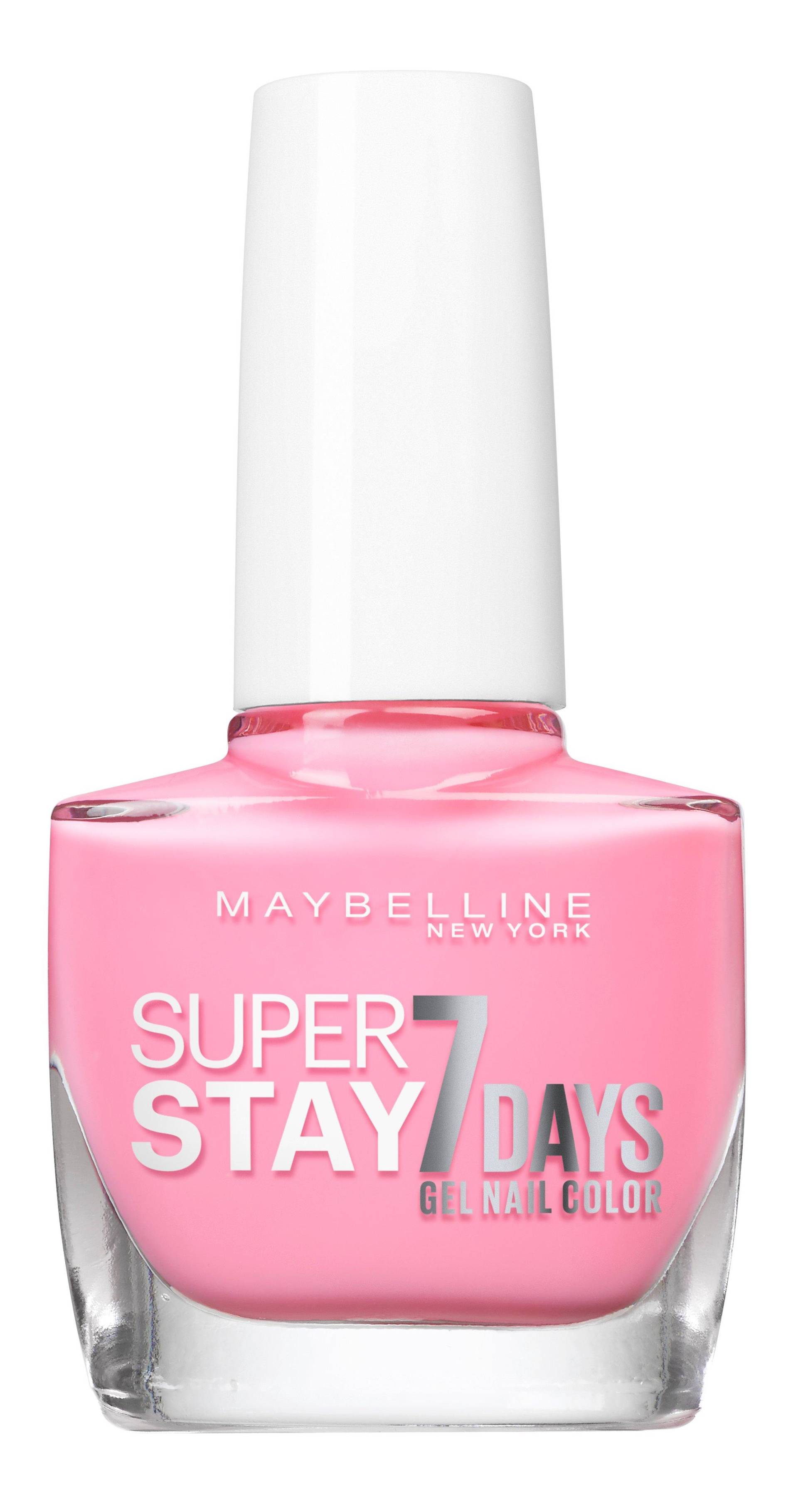 Superstay 7 Days Gel Nail Color Damen  Flushed Pink 10ml von MAYBELLINE